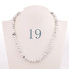 Forkup Red Agate Necklace Women Short Chain Beaded Jewelry Natural Stone Accessories Ethnic Women Ornaments Rose Quartz Reiki