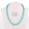 Forkup Red Agate Necklace Women Short Chain Beaded Jewelry Natural Stone Accessories Ethnic Women Ornaments Rose Quartz Reiki