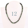 Forkup White Opal Necklace Ball Bead Chain Women Short Clavicular Chain Crystal Stone Jewelry Ethnic Female Accessories Topaz
