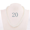 Forkup Yellow Topaz Necklace Women Clavicular Chain Beaded Jewelry Crystal Stone Accessories Femme Short Ornaments Turquoise