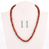 Forkup Yellow Topaz Necklace Women Clavicular Chain Beaded Jewelry Crystal Stone Accessories Femme Short Ornaments Turquoise
