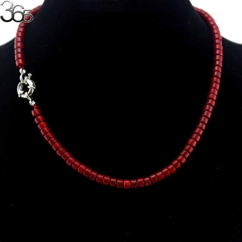 4x6mm Rondelle Orange/Red Coral Beads Strand Women Jewelry Necklace 17.5"