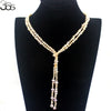 BGSJ  4-5mm Freeform& 9-10mm Round Freshwater Pearl Knot Jewelry Long Necklace Strand 50"