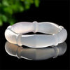 Brazil Natural Chalcedony Agate BraceletJewelry Gift Jade Bangle For Women