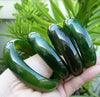 Green and Natural Brazil Agate BraceletJewelry Gift Jade Bangle For Women