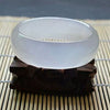 Natural Brazilian White Ice Chalcedony Agate BraceletJewelry Gift Jade Bangle For Women