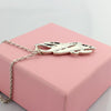Movie Jewelry Dead Space 3D Necklace Chrome Marker Pendant Necklace Game Jewelry For Men And Women