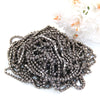 5yard/pack  Metal black base Gray glass Rhinestones Cup Chain DIY Wedding decoration Accessories