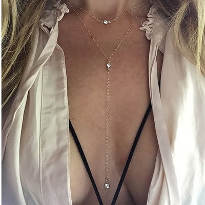 Free shipping New fashion holid Seaside resort beach jewelry crystal triangle water drop heart Star moon chains necklace A39
