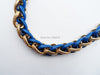 model big chunky chain chokers necklaces good quality Red zinc alloy plated gold necklace women