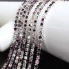 SS6 2mm 5yards/bag multicolour Silver base sew on claw rhinestones chain,diy Clothing accessories YHSS6