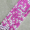 SS6 2mm 5yards/bag multicolour Silver base sew on claw rhinestones chain,diy Clothing accessories YHSS6