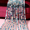 SS6 2mm 5yards/bag multicolour Silver base sew on claw rhinestones chain,diy Clothing accessories YHSS6