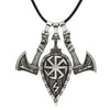 Freeship Norse Pirate Viking Odin raven Wolf Slavic Amulet Sword Axe Shield Pendant Necklace Hammer Axe Amulet Talisman Jewelry