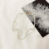 French Style Retro Minority Design Three-Dimensional Wave Line Pearl Necklace Elegant Graceful Choker Collar Neck Ornaments