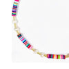 Freshwater pearl necklace colorful silicone short necklace Gifts handmade necklace 2021 adjustable choker necklace