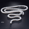 tassel long pearl necklace women,real natural bridal pearl necklace body multi layer color for girls best friend