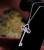 Friends Jewelry Necklace Heart Key For Women Siler Long Pendants Fashion Newest Lovers