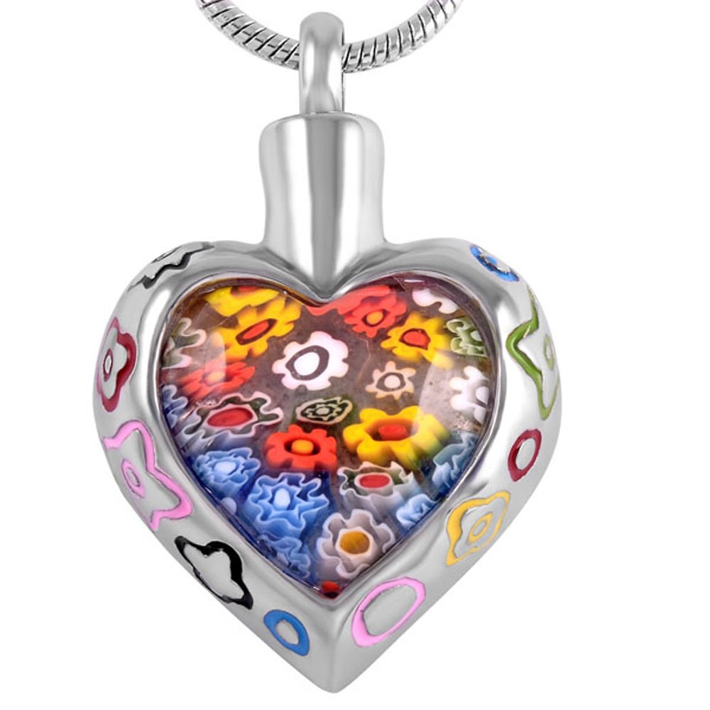 Funeral Stainless Steel Pendant Necklace Urn Cheap Jeweller Plated Cremation Urn Ashes Holder