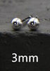 3mm 4mm 5mm 6mm 4 Size Real 925 Sterling Silver Stud Earrings for Women Classic Minimalist Ball Earring Fine Jewelry