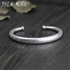 999 Thai Silver Bracelets Bangle Unisex Style Noble Dignity Dull Polished Finished Bracelet Bangle For Women Men