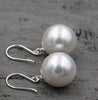 New Fashion Shell Pearl Earrings For Women High Quality S925 Pure Silver Jewelry 6mm 8mm 12mm TYC192