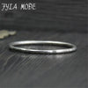 S925 Sterling Silver Jewelry Fashion Thai Silver Hand Carved Small Fish Pattern Bangles Bracelets 3mm 9.5g PKY161