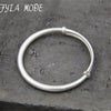 S999 Silver Bangle Cute Baby Toddler Bracelets Smooth Jewelry Size Adjustble 4mm 15.50G TYC122