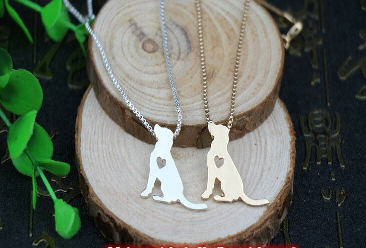 G.SKY (Buy One Get One More for Free) Labrador Retriever Dog Necklace Pet Lovers Pendant Jewelry Golden Colors Plated