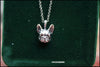 G.SKY (Buy One Get One More for Free) Retro Hippie French Bulldog Necklace Punk French Bulldog Jewelry