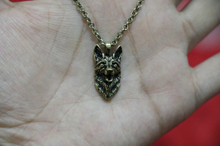 G SKY Buy one get one more for free German shepherd necklace dog pendant Animal series 080719a4 17a9 4975 a431