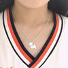 G.SKY Handmade Boho Chic West Highland White Terrier necklace cartoon dog   gold  color plated