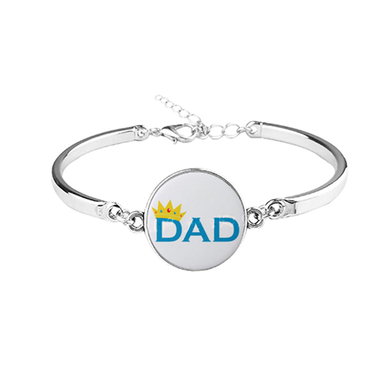 GB18 DAD pattern 925 silver women bracelet hot sell size 58mm size good quality jewelry