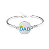 GB18 DAD pattern 925 silver women bracelet hot sell size 58mm size good quality jewelry