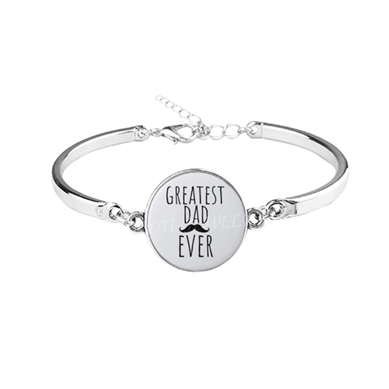 GB77 write English resin round shape send with bag women bracelet 925 silver chain size about 17cm