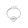 GCN5 ADKS english words pattern women 925 silver bracelet send with bag 58mm size jewelry