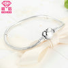 2020 Fresh Bracelet Heart Pendant Design Bangles Charm Bracelts 925 Sterling Silver Women Jewelry Gift Wristband Pulseira