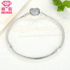 2020 Fresh Bracelet Heart Pendant Design Bangles Charm Bracelts 925 Sterling Silver Women Jewelry Gift Wristband Pulseira