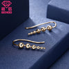 2020 New Lucky Refill Simple Design Charm Earrings Ear Hook 925 Sterling Silver Fine Jewelry Gift for Women Wedding Brinco