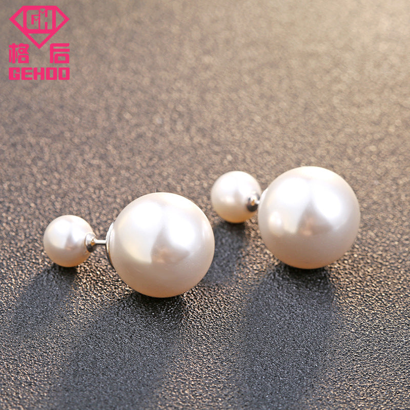 2020 Simple New Design Stud Beizhu Earrings 925 Sterling Silver Women Gift Brinco Ear Fine Jewelry Multi-Color Optional