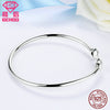Lucky Beads 100% 925 Sterling Silver Charm Bracelets & Bangles Open Design Nice Jewelry Gifts For Women Blessing Wristband