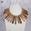 GG Jewelry 20" Genuine Branch Sea Bamboo Huge Necklace Ocean Sea Jewelry