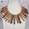 GG Jewelry 20" Genuine Branch Sea Bamboo Huge Necklace Ocean Sea Jewelry