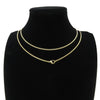 GLOWCAT Q21A33  KC Light Gold Alloy Women Ocean Beach Dangle Sea Turtle Tortoise Pendant Collar Choker Necklace 18&quot;
