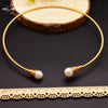 GLSEEVO Natural Baroque White Pearl Chokers  Necklace For Women Wedding Gift Handmade Minimalist  Jewelry GN0048