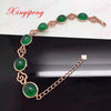 GLY 925 sterling silver with 100% natural chalcedony bracelets women Fashion is pure and fresh