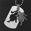 GO MAX  DGW Removable 12 constellation Pendant Necklace  -color Stainless Steel Men Chain Christian Zodiac Necklace Jewelry
