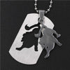GO MAX  DGW Removable 12 constellation Pendant Necklace  -color Stainless Steel Men Chain Christian Zodiac Necklace Jewelry
