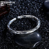 999 Sterling Silver Bracelets Bangles Female Open Bangles Luxury Fine Jewelry Classic Vintage Pulseira Gift for Women