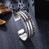 Manual Bracelet 925 Sterling Silver Opening Bangles For Fashion Men And Women Retro Thai Silver Open Ended Bracelets